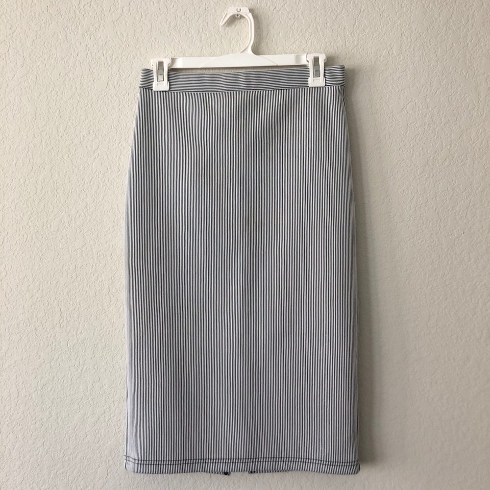 Topshop super shaping skirt with slit sexy casual